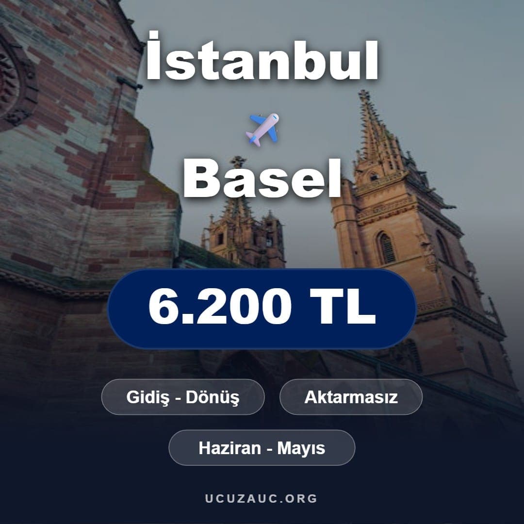 İstanbul - Basel Uçak Bileti Fırsatı