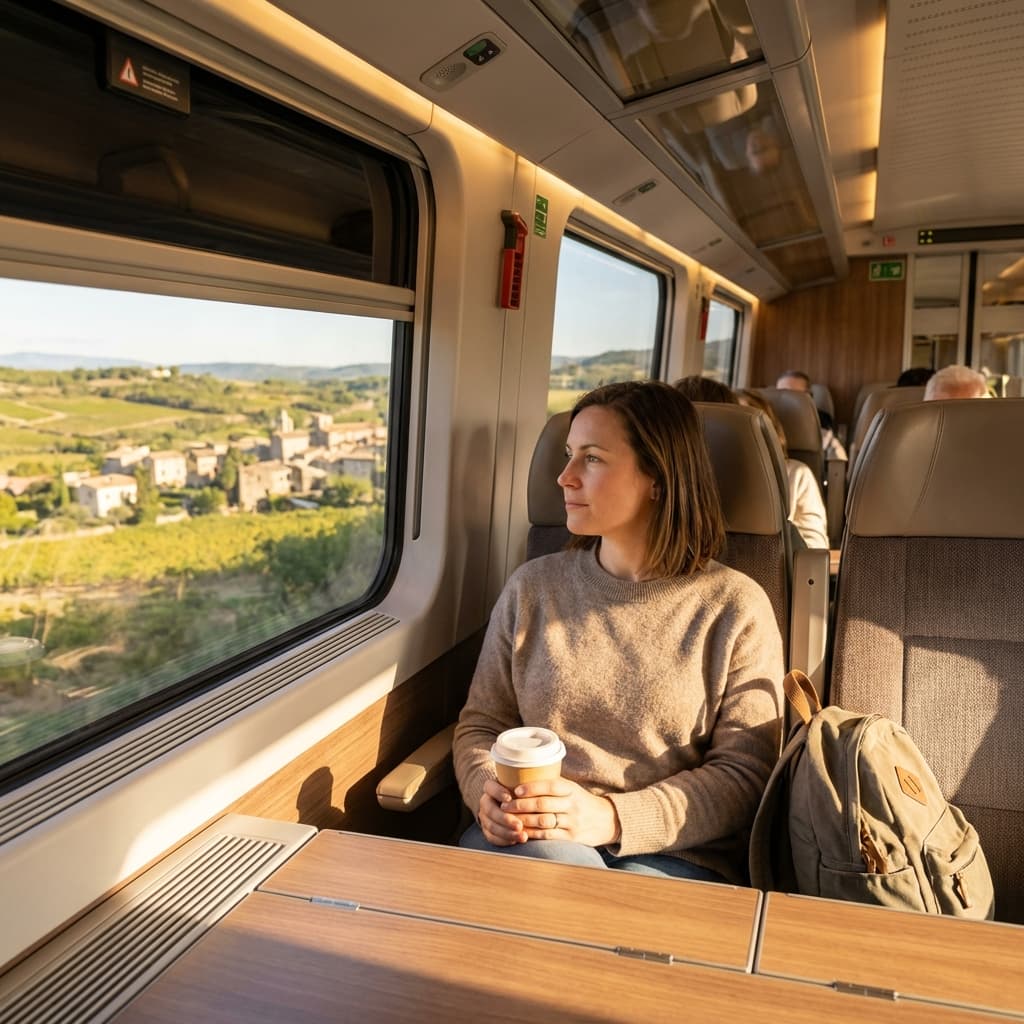 Bus and Train Travel